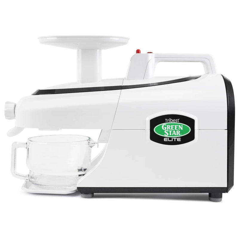 Greenstar Elite Twin Gear Cold Press Juicer (White)