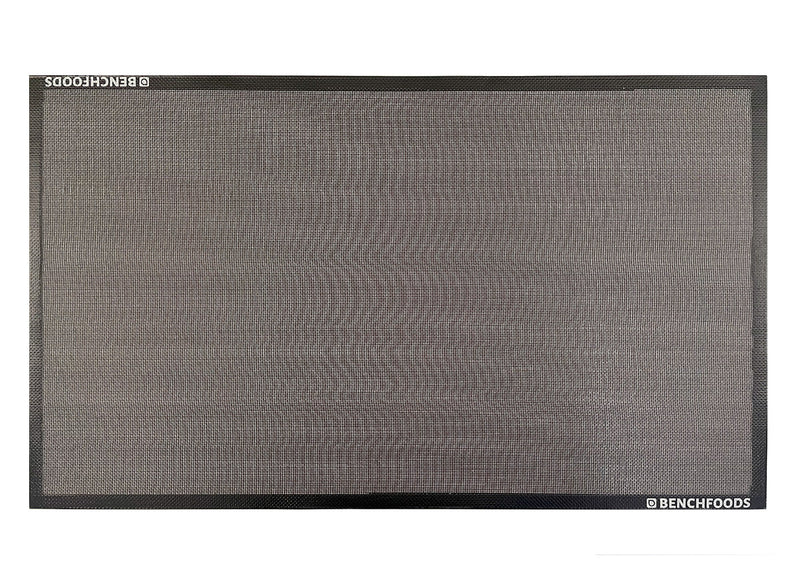 BenchFoods 50 x 85 cm Premium Silicone Non-Stick Mesh Mats 28 Pack