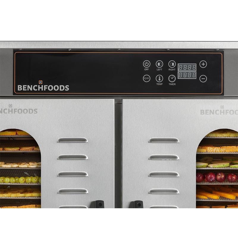 BenchFoods 32 Tray Side by Side Commercial Food Dehydrator