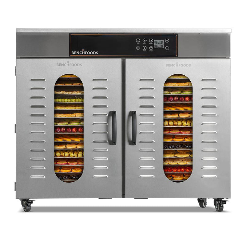 BenchFoods 32 Tray Side by Side Commercial Food Dehydrator