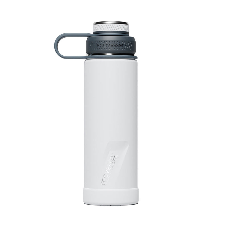 The BOULDER - TriMax Insulated Water Bottle w- Strainer - 600ml (EcoVessel)