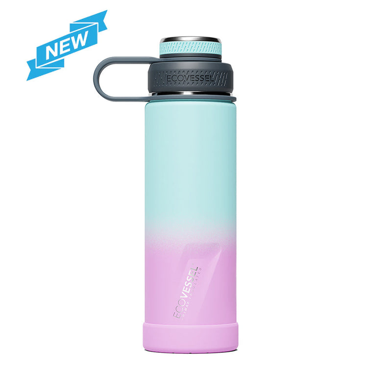 The BOULDER - TriMax Insulated Water Bottle w- Strainer - 600ml (EcoVessel)