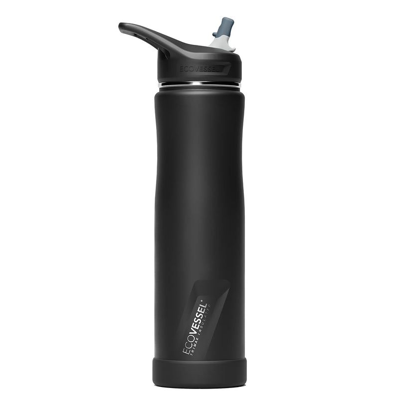 The SUMMIT - TriMax Insulated Water Bottle w- Straw - 700ml (EcoVessel)