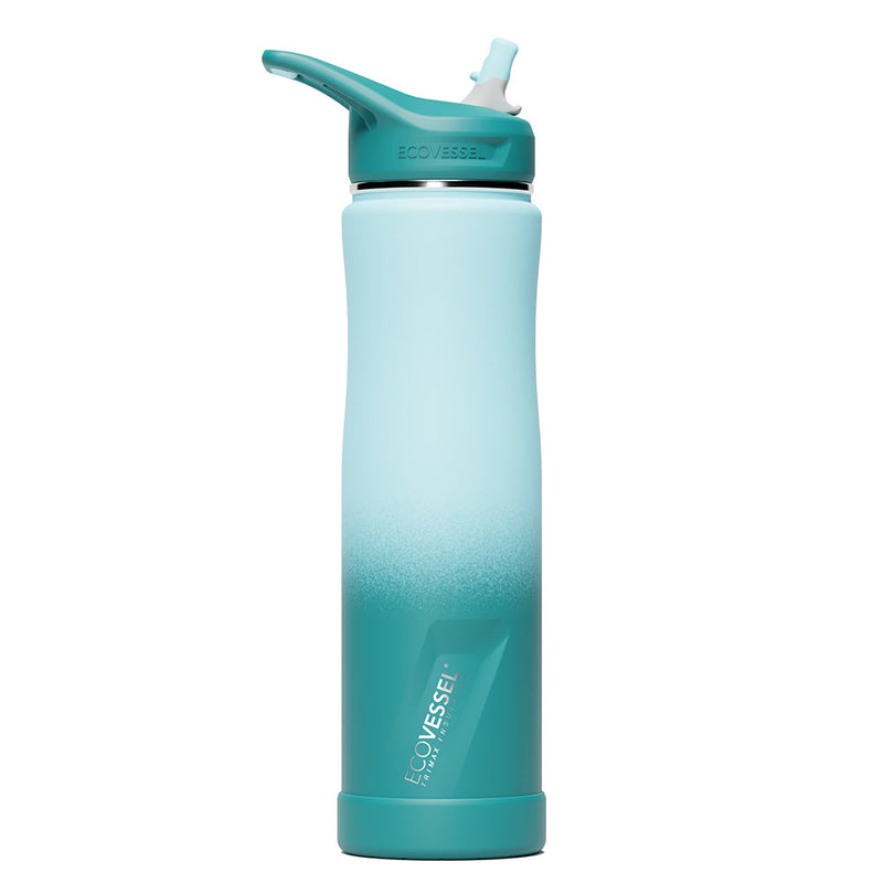 The SUMMIT - TriMax Insulated Water Bottle w- Straw - 700ml (EcoVessel)