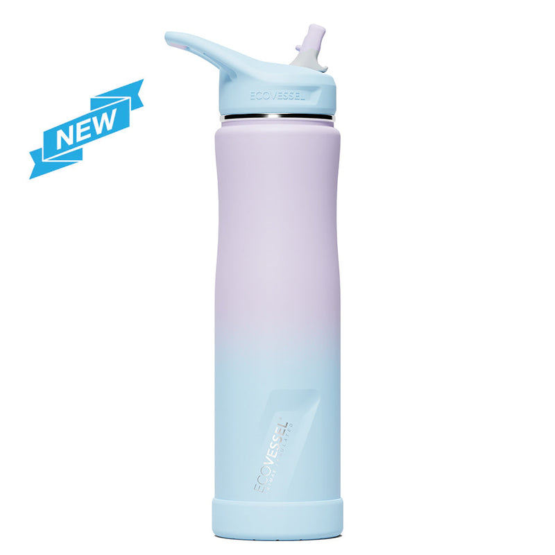The SUMMIT - TriMax Insulated Water Bottle w- Straw - 700ml (EcoVessel)