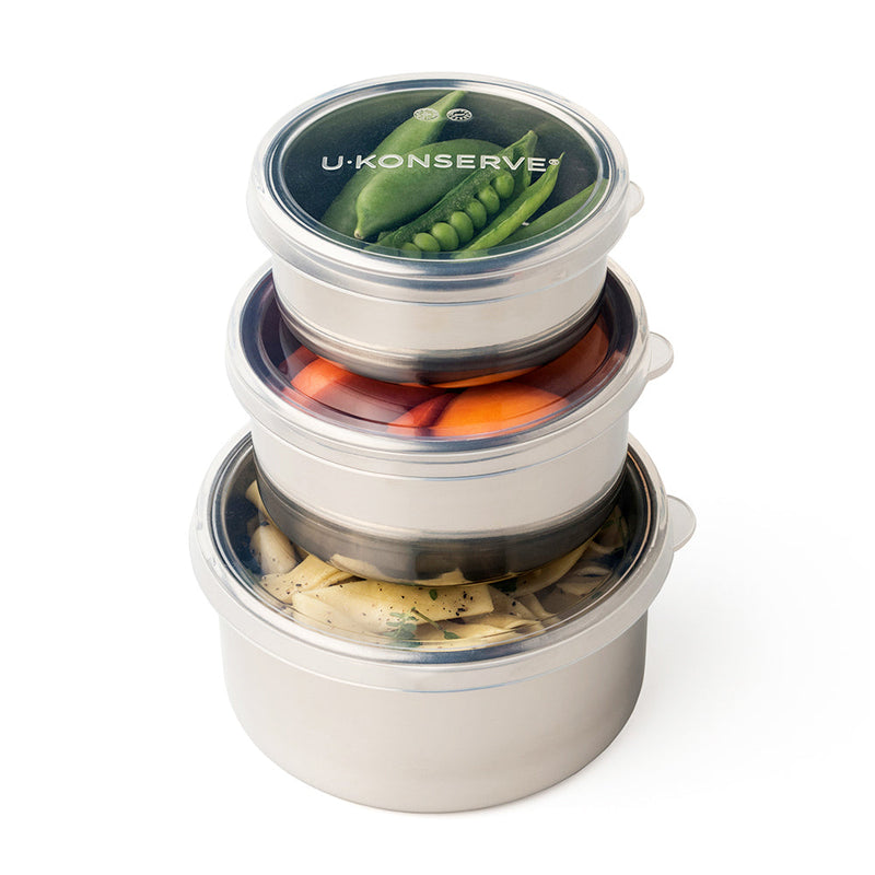 Round Nesting Trio Containers (Set of 3)