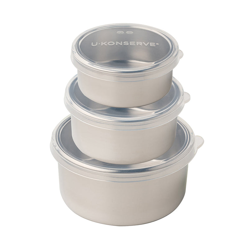 Round Nesting Trio Containers (Set of 3)