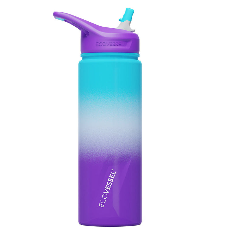 The TRITAN - BPA Free Sports Water Bottle w- Straw - 700ml (EcoVessel)