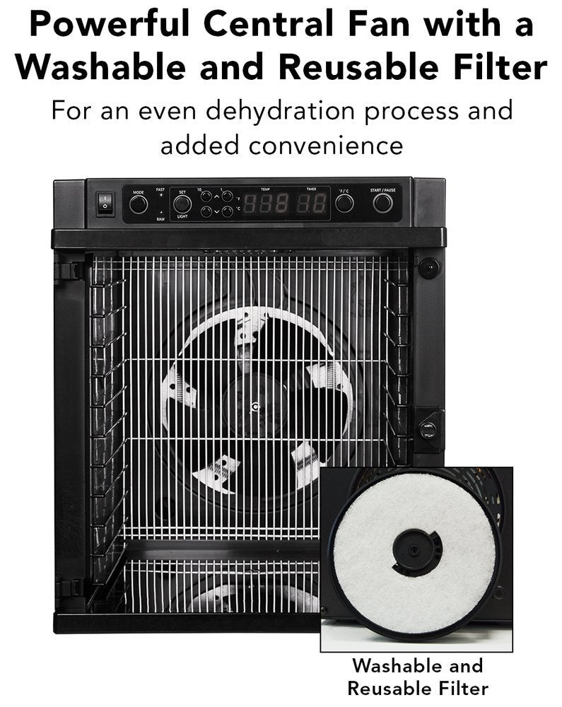 Sedona Express Food Dehydrator with 11 Stainless Steel Trays