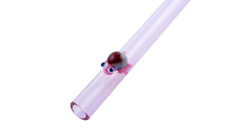 Raw Blend Designer Straws Straight - Turtle