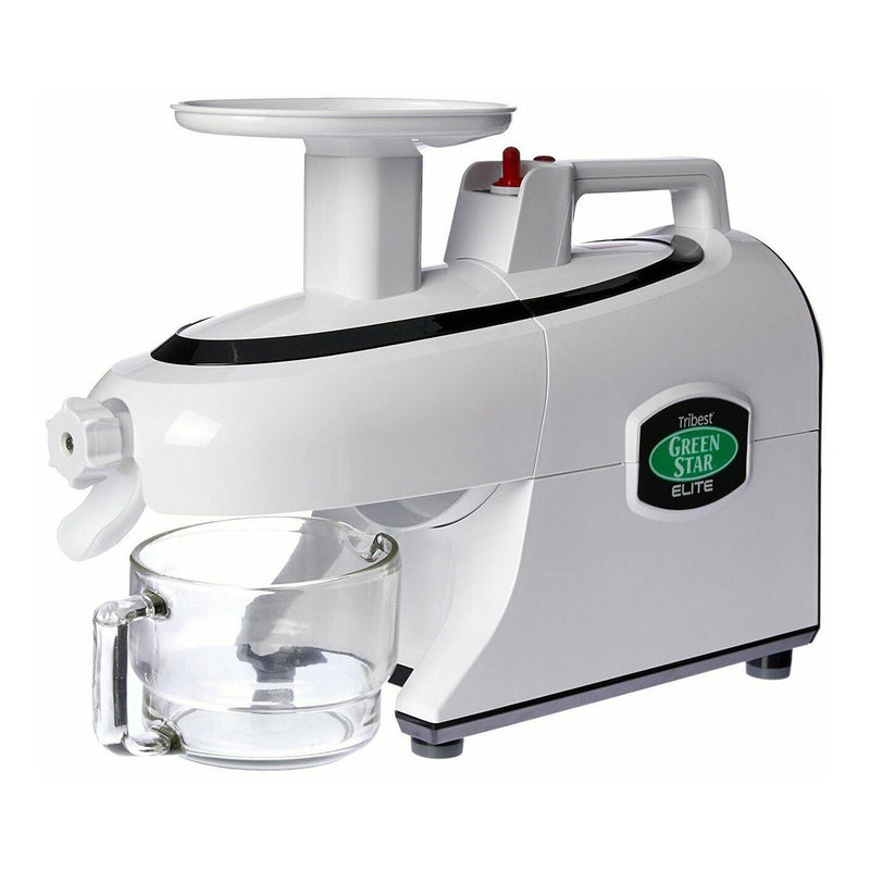 Greenstar Elite Twin Gear Cold Press Juicer (White) - Ex-Display - 1 Year Warranty