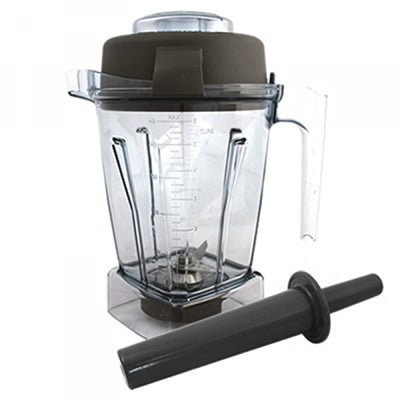Vitamix Wet Container with Lid and Blade with Tamper (48oz - 1.4L)