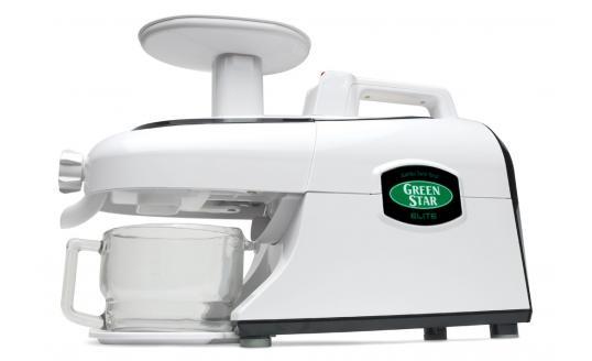 Greenstar Elite Twin Gear Cold Press Juicer (White) - Ex-Display - 1 Year Warranty