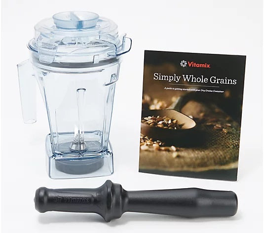 Vitamix Ascent 1.4L Dry Grains Container with Lid, Blade & Tamper