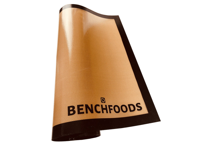 BenchFoods 40 x 40 cm Premium Silicone Non-Stick Solid Mats 16 Pack