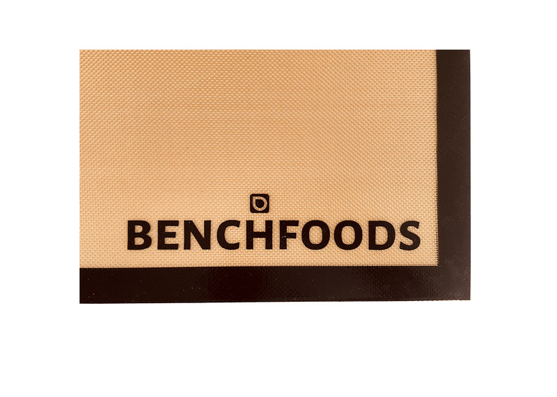 BenchFoods 40 x 40 cm Premium Silicone Non-Stick Solid Mats 16 Pack