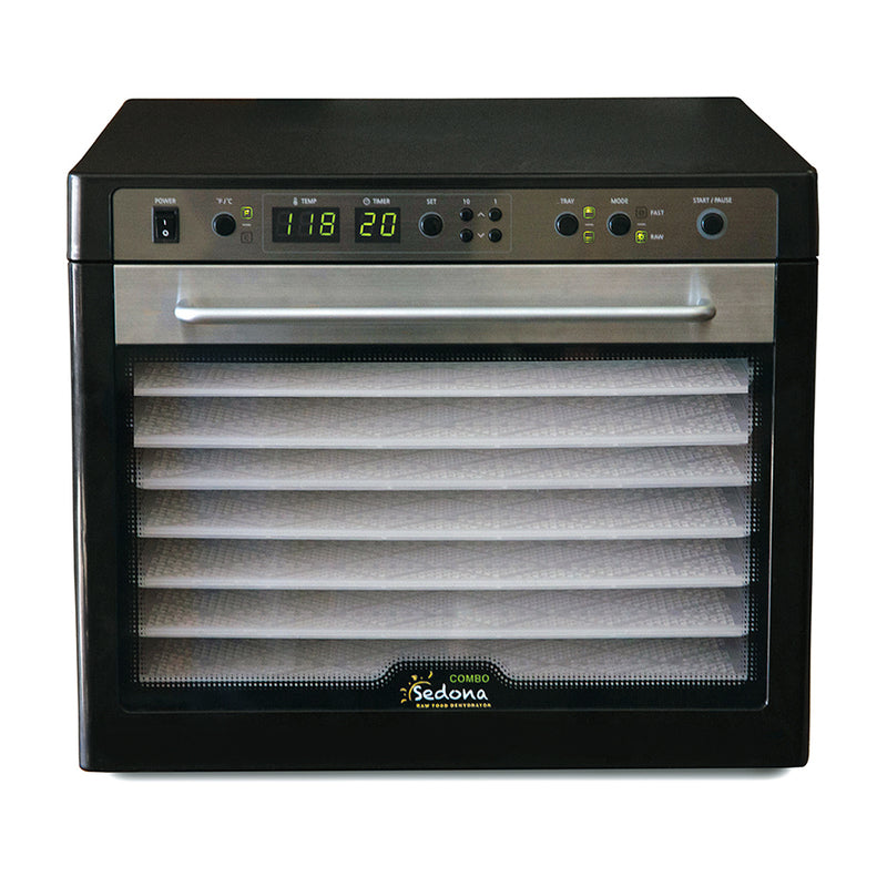 Sedona Combo Rawfood Dehydrator with 9 BPA FREE Plastic Trays