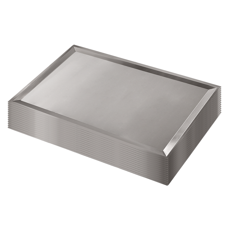 BenchFoods 50 x 85cm Stainless Steel Pan Trays 14 Pack