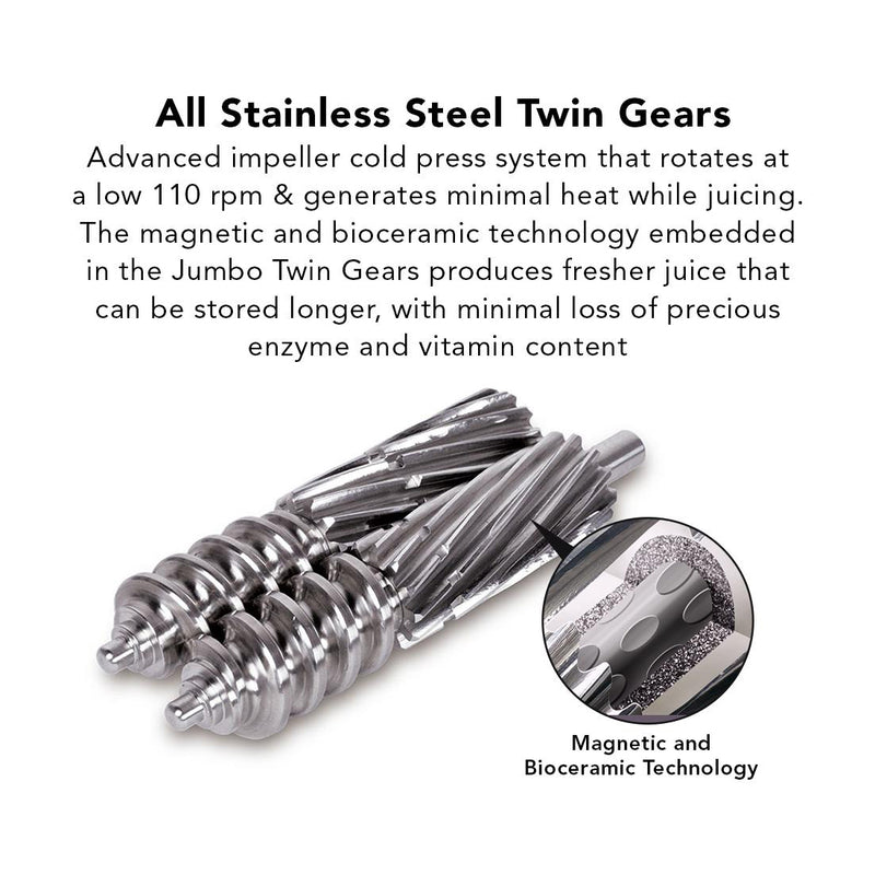 Greenstar Pro Stainless Steel Twin Gears