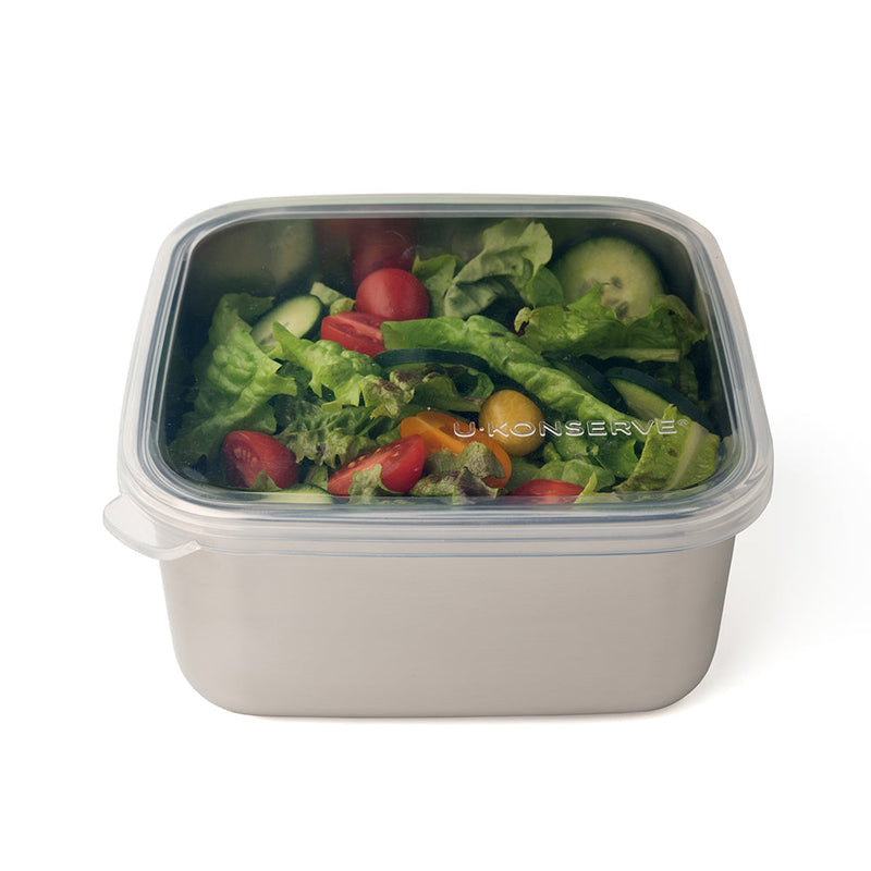 Square To-Go Food Storage Container Large 1.5L/50oz