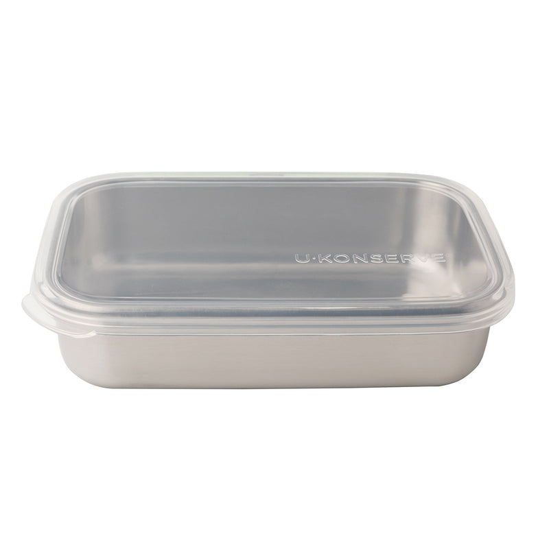 Silicone Lid for Rectangle Container 740ml/25oz Clear