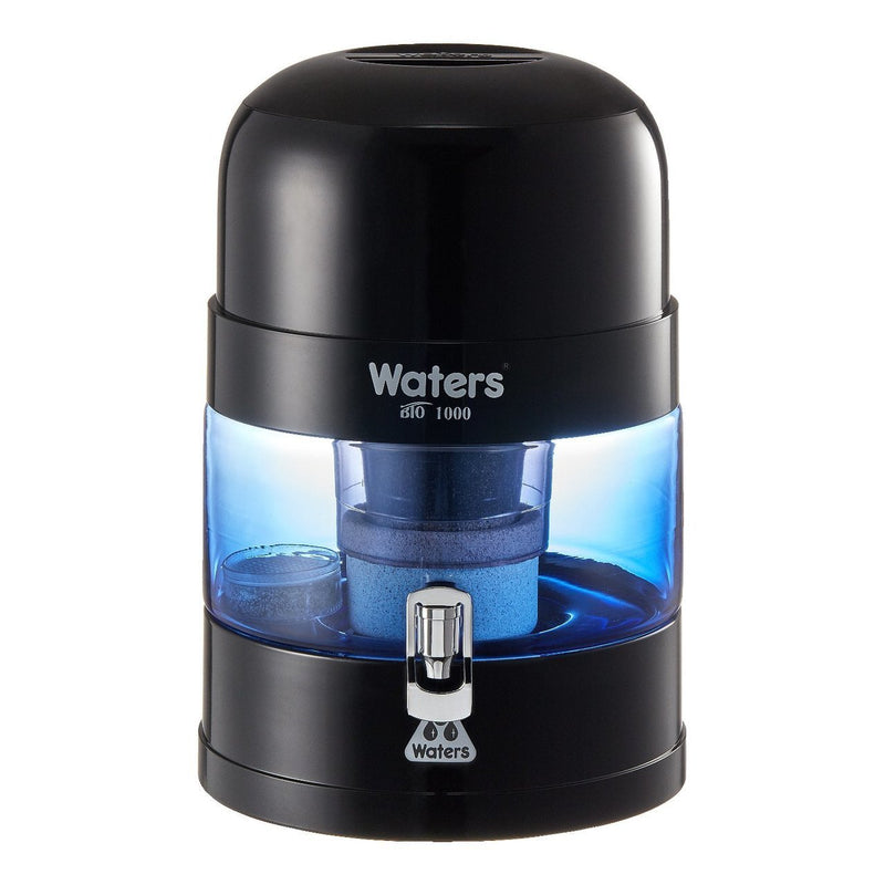 Waters Co BIO 1000 10L Bench Top Water Filter with 99.99% fluoride removal - Black (PRE-ORDER DISPATCH 30/07/24)